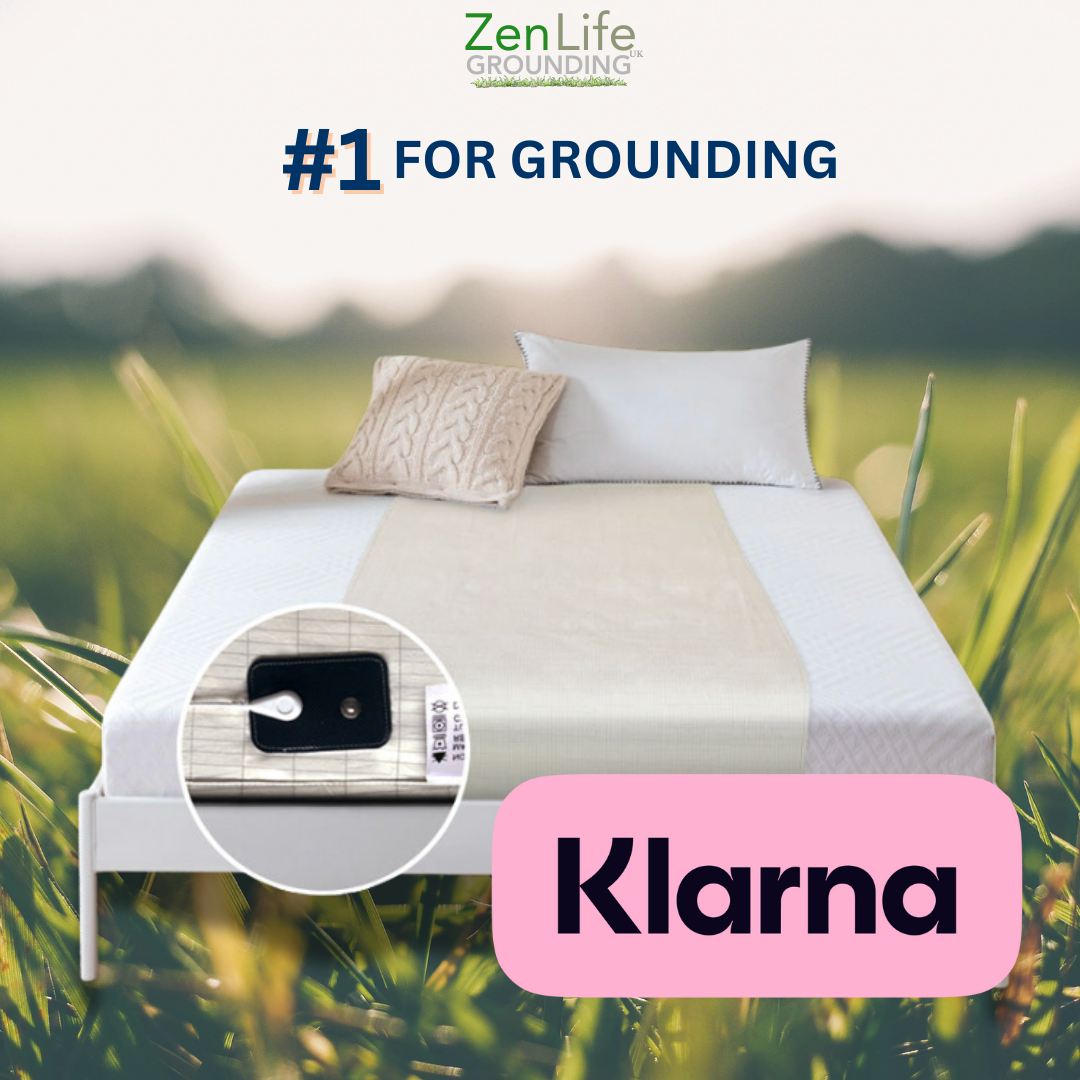 ZenLife™ Grounding Half Sheet – Silver Thread | UK Plug