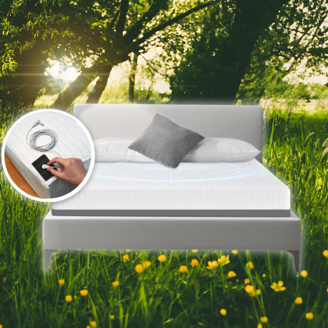 Fitted Organic Grounding Sheet UK Plug, Silver Weave Technology Zen